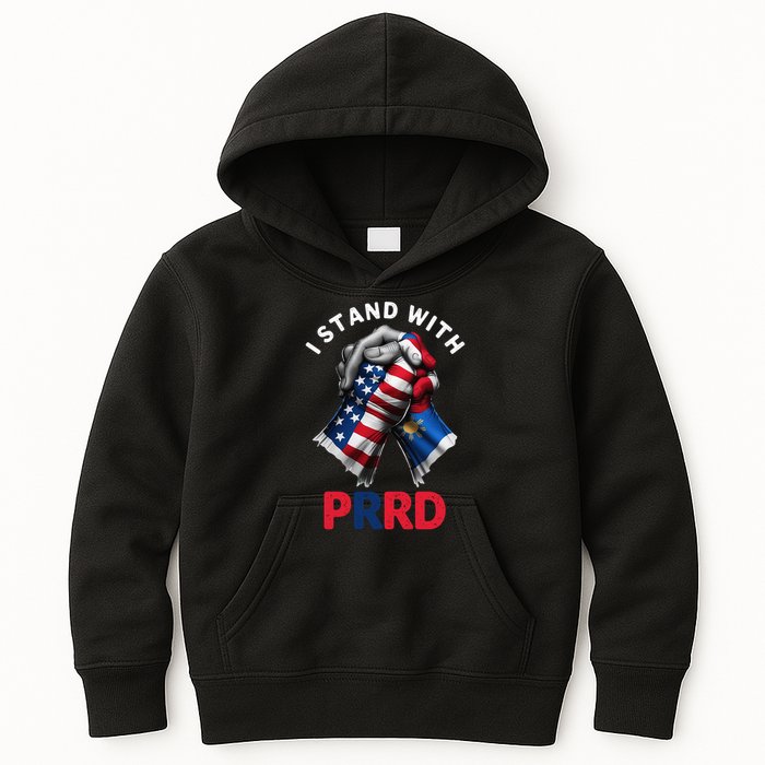 I Stand With PRRD Digong Duterte Philippine DU30 Kids Hoodie
