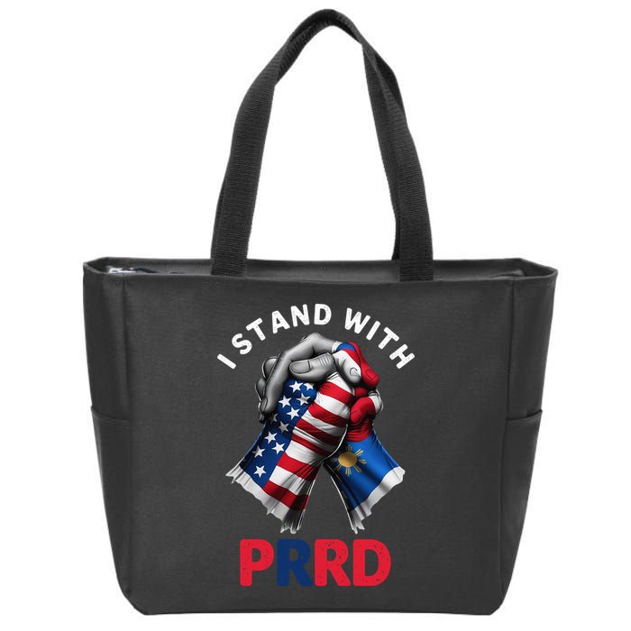 I Stand With PRRD Digong Duterte Philippine DU30 Zip Tote Bag