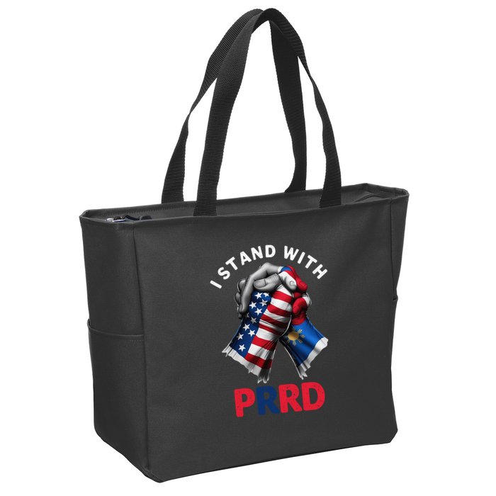 I Stand With PRRD Digong Duterte Philippine DU30 Zip Tote Bag