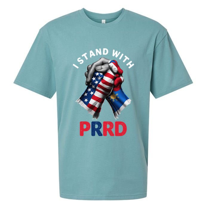 I Stand With PRRD Digong Duterte Philippine DU30 Sueded Cloud Jersey T-Shirt