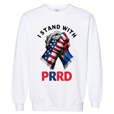 I Stand With PRRD Digong Duterte Philippine DU30 Garment-Dyed Sweatshirt
