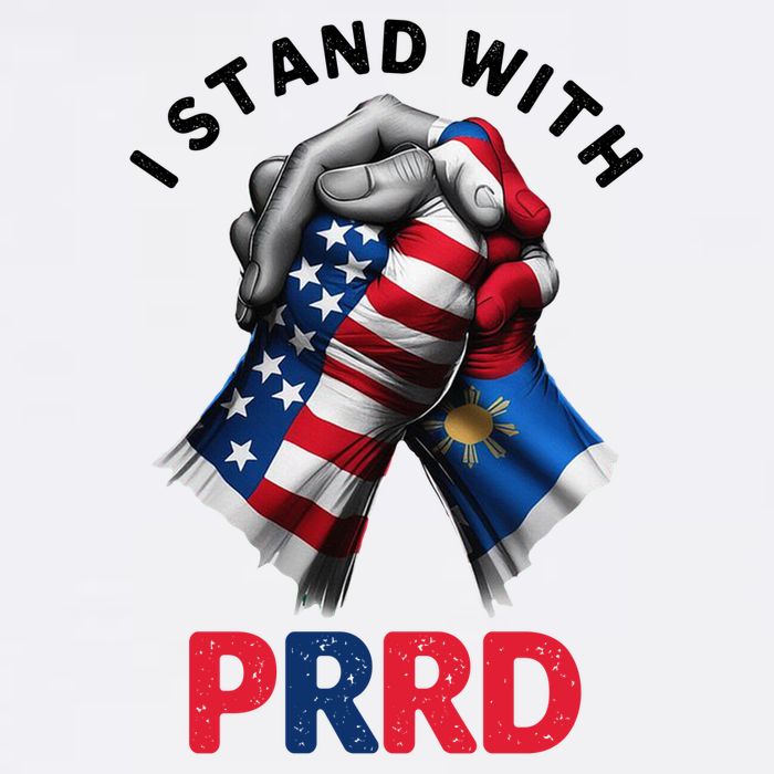 I Stand With PRRD Digong Duterte Philippine DU30 Garment-Dyed Sweatshirt