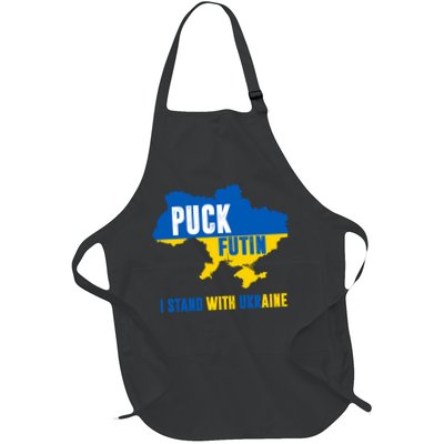 I Stand With Ukraine Puck Futin Apron