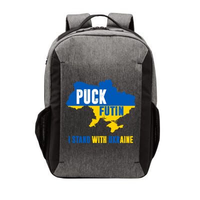I Stand With Ukraine Puck Futin Vector Backpack