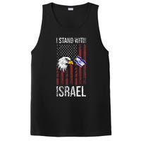 I Stand With Israel Eagle Flag Design PosiCharge Competitor Tank