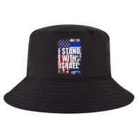 I Stand With Israel USA Israeli Flag Cool Comfort Performance Bucket Hat