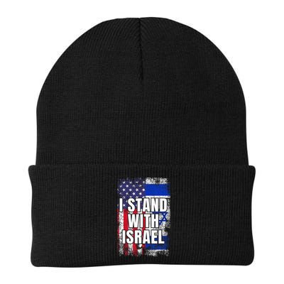 I Stand With Israel USA Israeli Flag Beanie