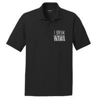 I Speak W.A.W.A PosiCharge RacerMesh Polo