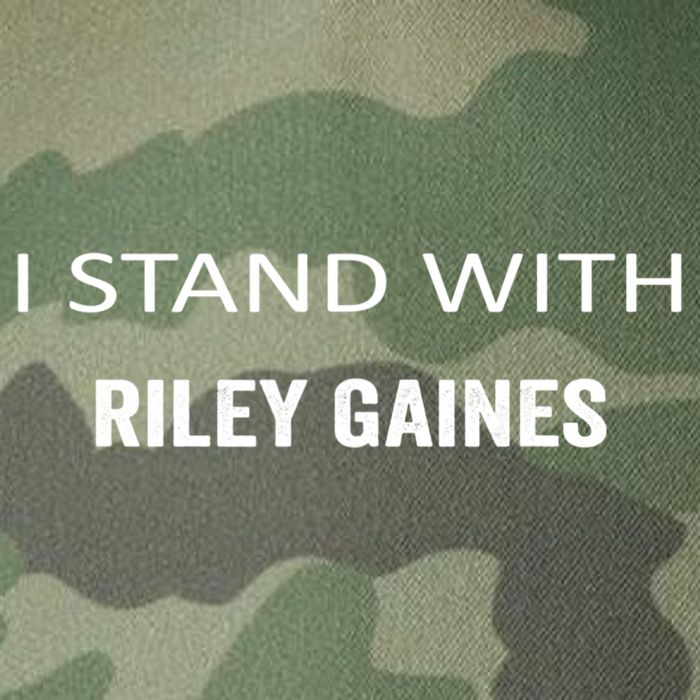 I Stand With Riley Gaines Legacy Tie Dye Trucker Hat