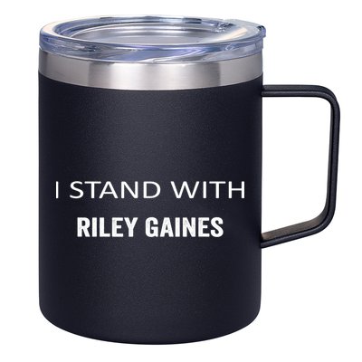 I Stand With Riley Gaines 12oz Stainless Steel Coffee Mug