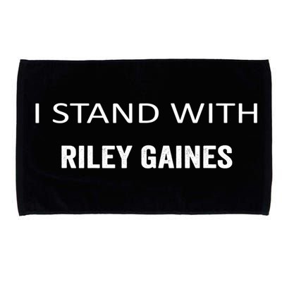 I Stand With Riley Gaines Microfiber Hand Towel