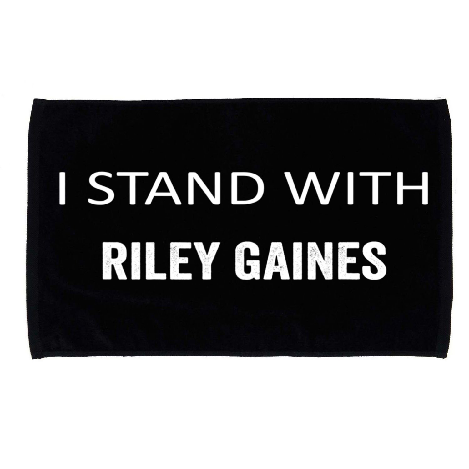 I Stand With Riley Gaines Microfiber Hand Towel