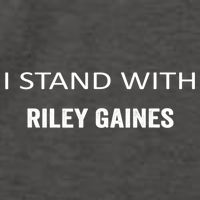 I Stand With Riley Gaines Vector Backpack