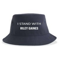I Stand With Riley Gaines Sustainable Bucket Hat