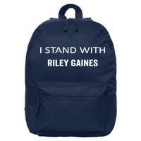 I Stand With Riley Gaines 16 in Basic Backpack