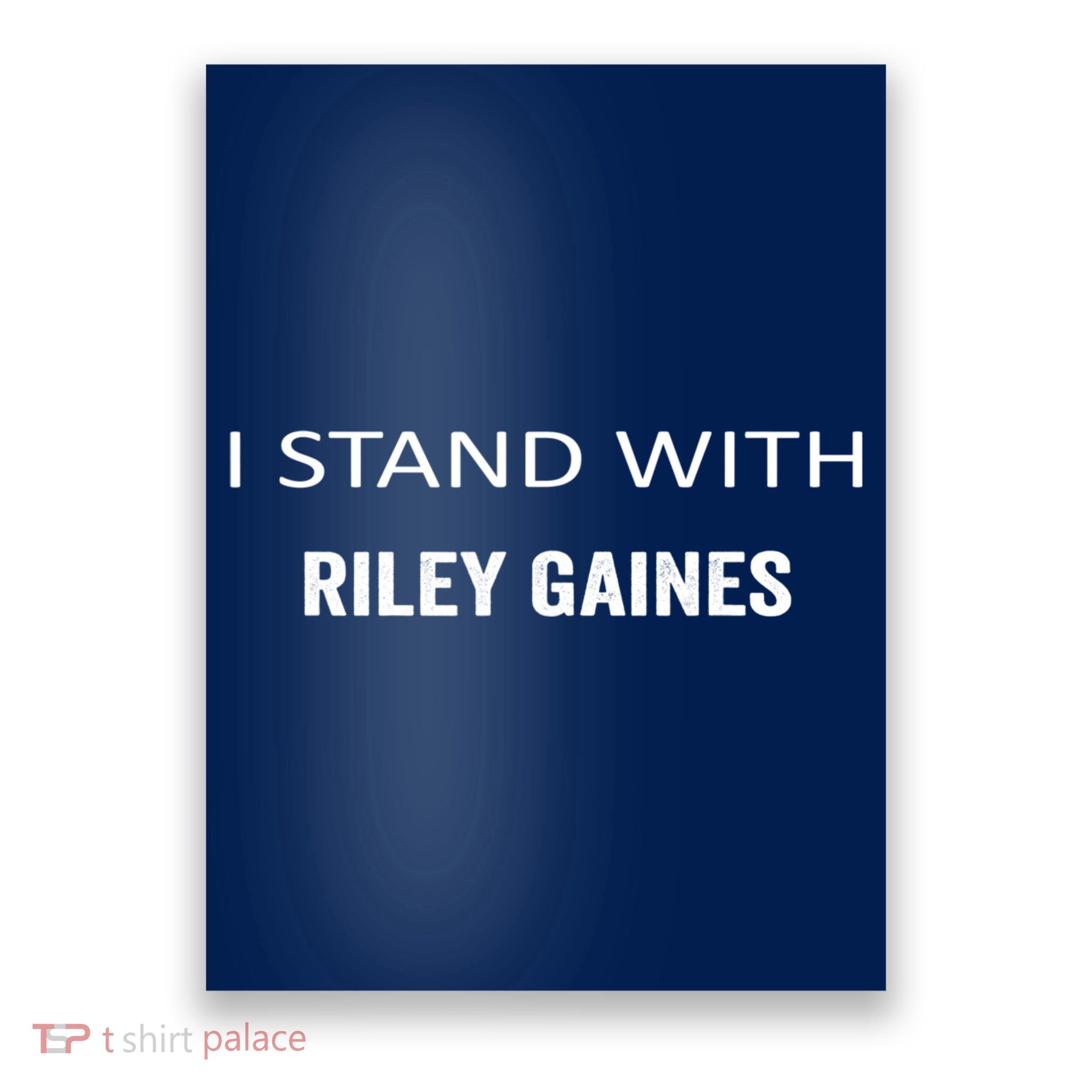 I Stand With Riley Gaines Poster