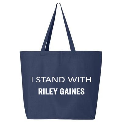 I Stand With Riley Gaines 25L Jumbo Tote