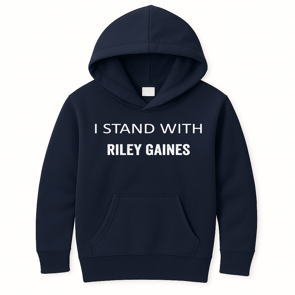 I Stand With Riley Gaines Kids Hoodie
