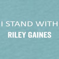 I Stand With Riley Gaines Sueded Cloud Jersey T-Shirt