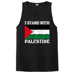 I Stand With Palestine Palestinian Flag Free Palestine PosiCharge Competitor Tank