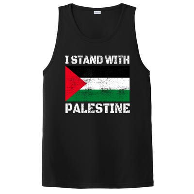 I Stand With Palestine Palestinian Flag Free Palestine PosiCharge Competitor Tank