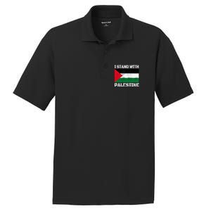 I Stand With Palestine Palestinian Flag Free Palestine PosiCharge RacerMesh Polo