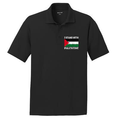 I Stand With Palestine Palestinian Flag Free Palestine PosiCharge RacerMesh Polo