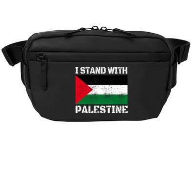 I Stand With Palestine Palestinian Flag Free Palestine Crossbody Pack