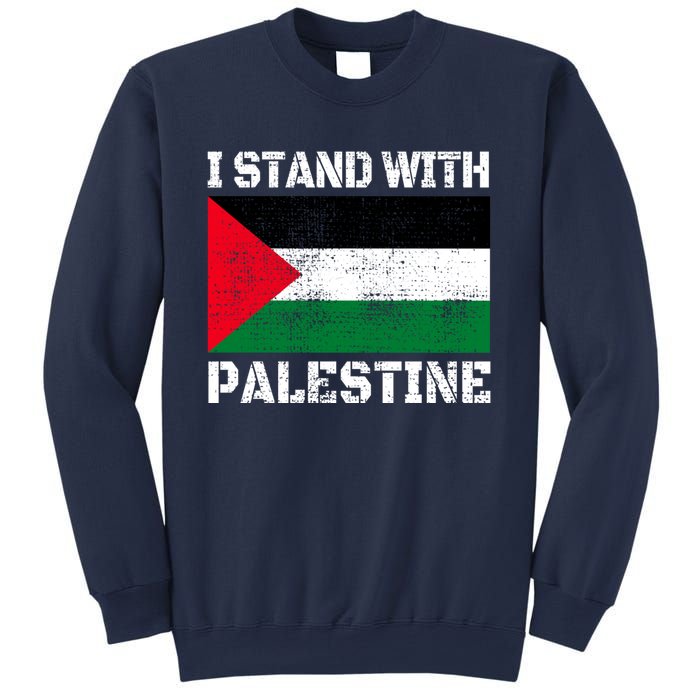 I Stand With Palestine Palestinian Flag Free Palestine Sweatshirt