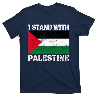 I Stand With Palestine Palestinian Flag Free Palestine T-Shirt