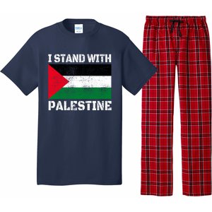 I Stand With Palestine Palestinian Flag Free Palestine Pajama Set