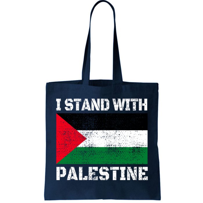 I Stand With Palestine Palestinian Flag Free Palestine Tote Bag