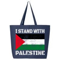 I Stand With Palestine Palestinian Flag Free Palestine 25L Jumbo Tote