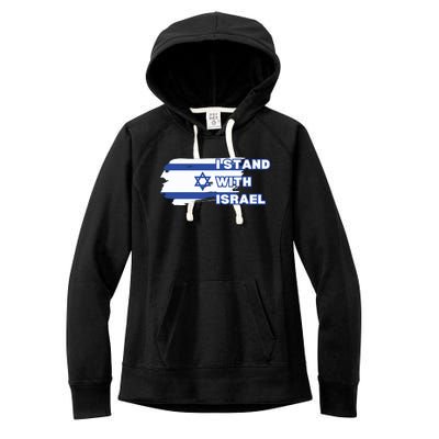 Israel Stand With Israel Support Israel Women's Fleece Hoodie