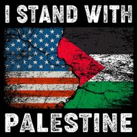 I Stand With Palestine Us Flag Palestinians Flag Sweatshirt