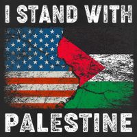 I Stand With Palestine Us Flag Palestinians Flag Hat