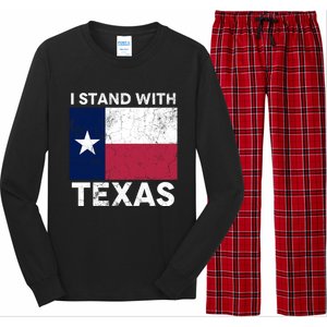 I Stand With Texas Scotus Decision I Support Texas Long Sleeve Pajama Set