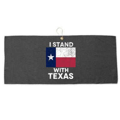 I Stand With Texas Scotus Decision I Support Texas Large Microfiber Waffle Golf Towel