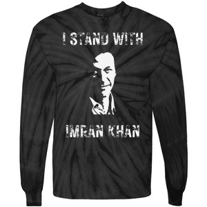 I Stand With Imran Khan Hope Absolutely Not Pakistan Pti Tie-Dye Long Sleeve Shirt