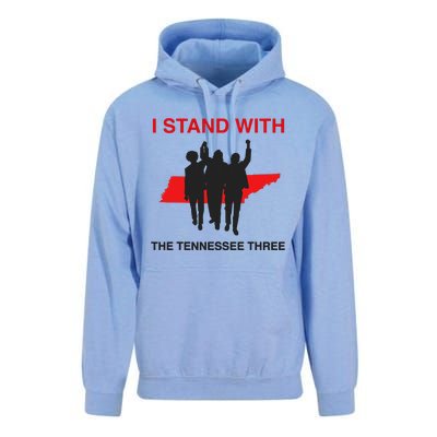 I STAND WITH THE TENNESSEE THREE Unisex Surf Hoodie