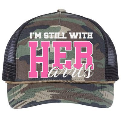 IM Still With Her Kamala Harris Imstillwithher Retro Rope Trucker Hat Cap