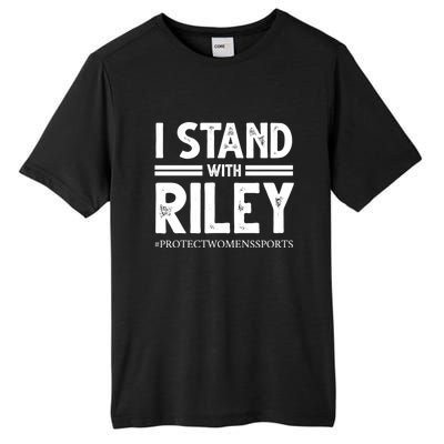 I Stand With Riley Gaines Tall Fusion ChromaSoft Performance T-Shirt