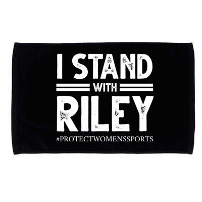 I Stand With Riley Gaines Microfiber Hand Towel