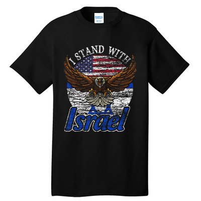 I Stand With Israel Tall T-Shirt