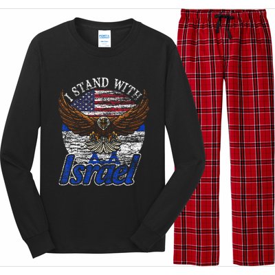 I Stand With Israel Long Sleeve Pajama Set