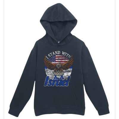 I Stand With Israel Urban Pullover Hoodie