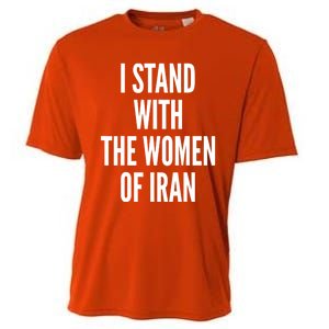 I Stand With The Of Iran Iranian Flag Freeiran Fist Great Gift Cooling Performance Crew T-Shirt