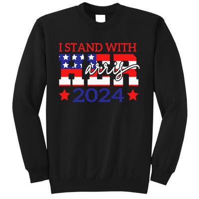 I Stand With Her Kamala Harris 2024 Political Sweatshirt