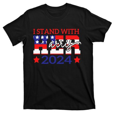 I Stand With Her Kamala Harris 2024 Political T-Shirt