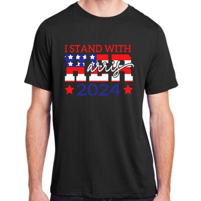 I Stand With Her Kamala Harris 2024 Political Adult ChromaSoft Performance T-Shirt